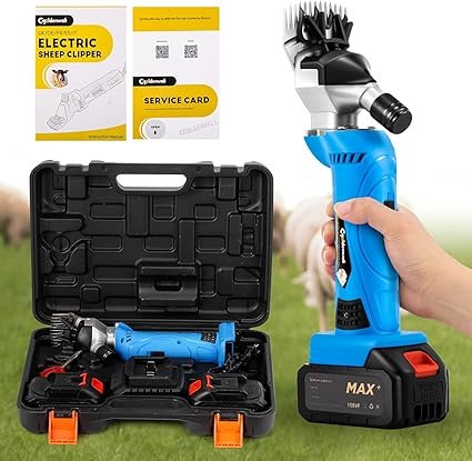 CGOLDENWALL Esquiladora para Oveja Inalámbrico 550W 2400RPM