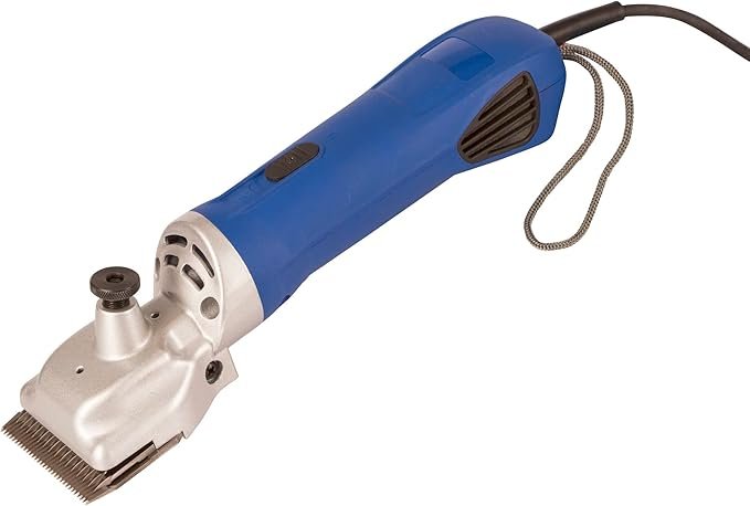Kerbl 18192 Farm Clipper 4 - Esquiladora (200 W, 31/15 Z, Vacuno/Caballo, Color Azul)