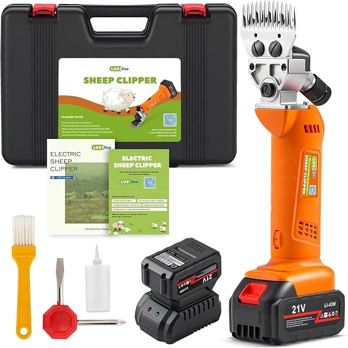Sheep Shears Cordless 550W 2400RPM Rechargeable Sheep Clipper